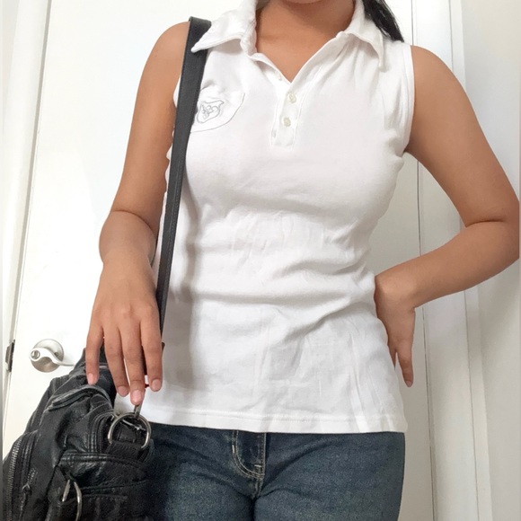 Women's white blouse - Picture 1 of 3